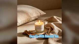 Roasted Tea Soy Candle Cozy Home Fragrance